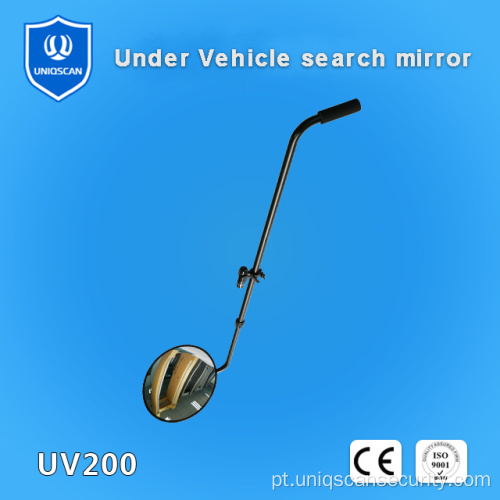 Sistema de monitoramento UV200 do espelho de segurança embaixo do veículo